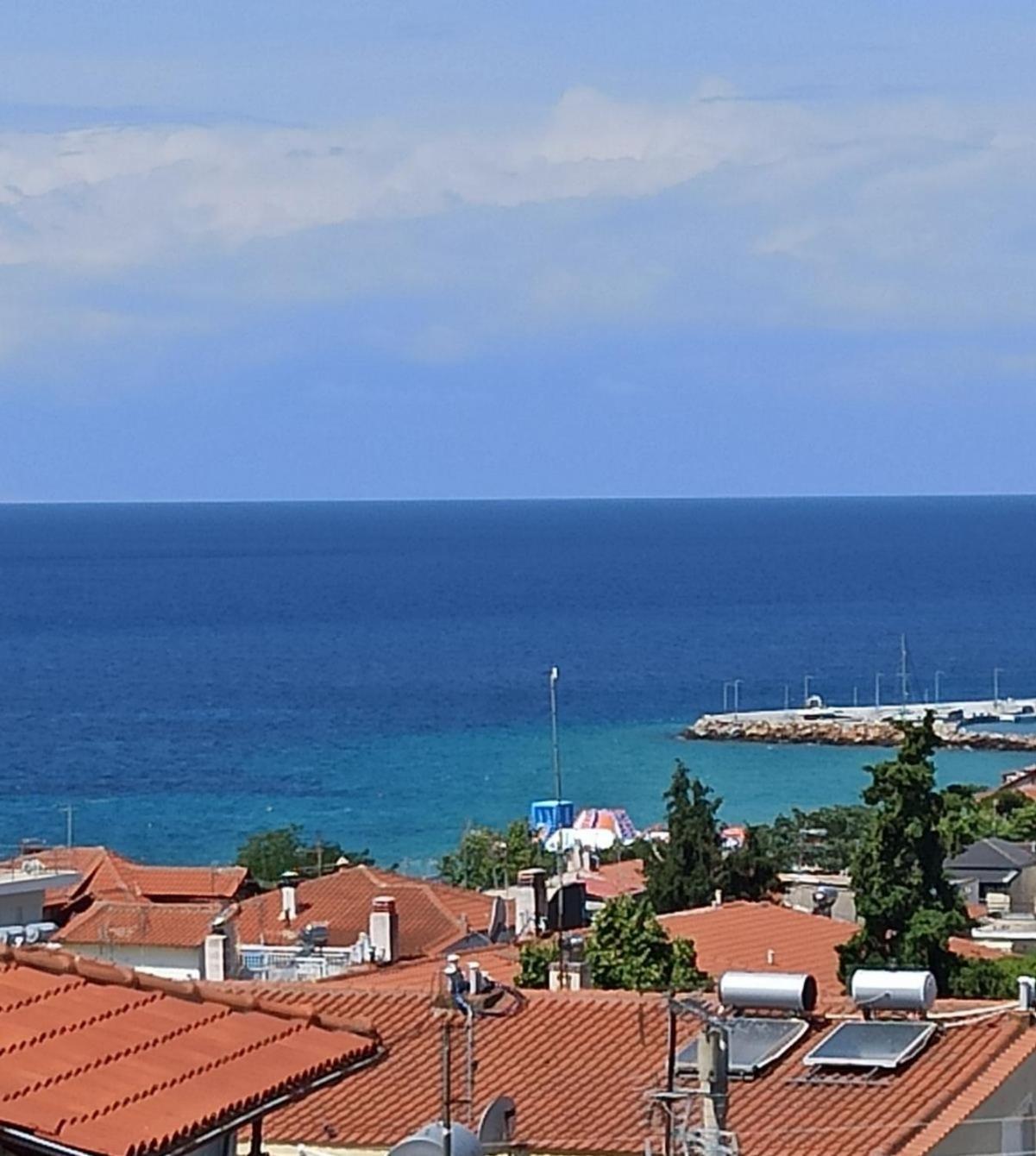 Light Blue Hotel Nea Kallikrateia Kültér fotó